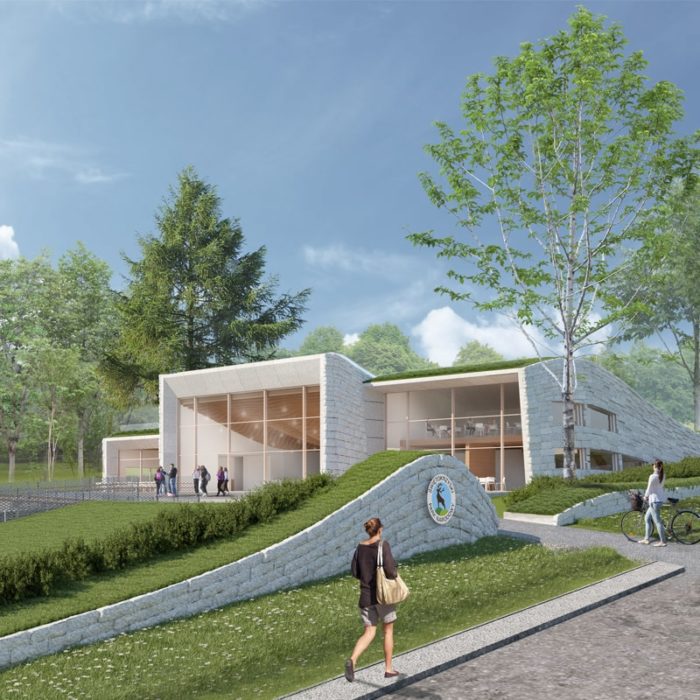 Centrum Edukacji Przyrodniczej Świętokrzyskiego Parku Narodowego Kwadratura Biuro Architektoniczne