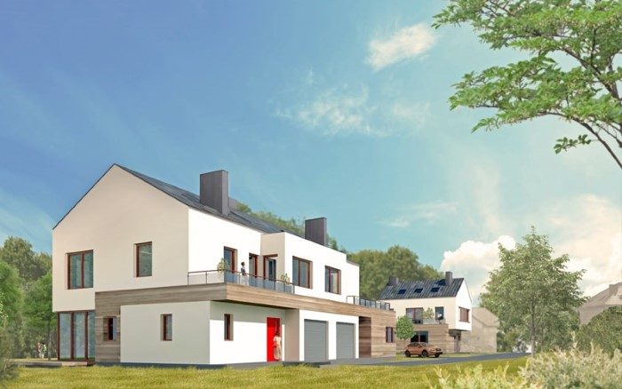 Zespół budynków jednorodzinnych Wilanów, Kwadratura