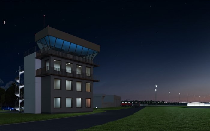Wieża Kontroli Lotów Lotnisko Modlin – WMI